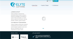 Desktop Screenshot of elytesoft.com