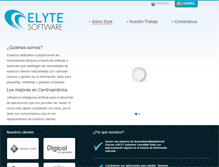 Tablet Screenshot of elytesoft.com